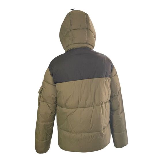 H&M Olive Green coat Men Small - Picture 4 of 14